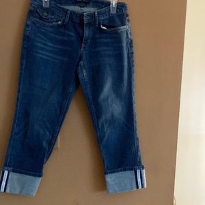 Banana Republic Cuffed Crop Jeans. Size 4